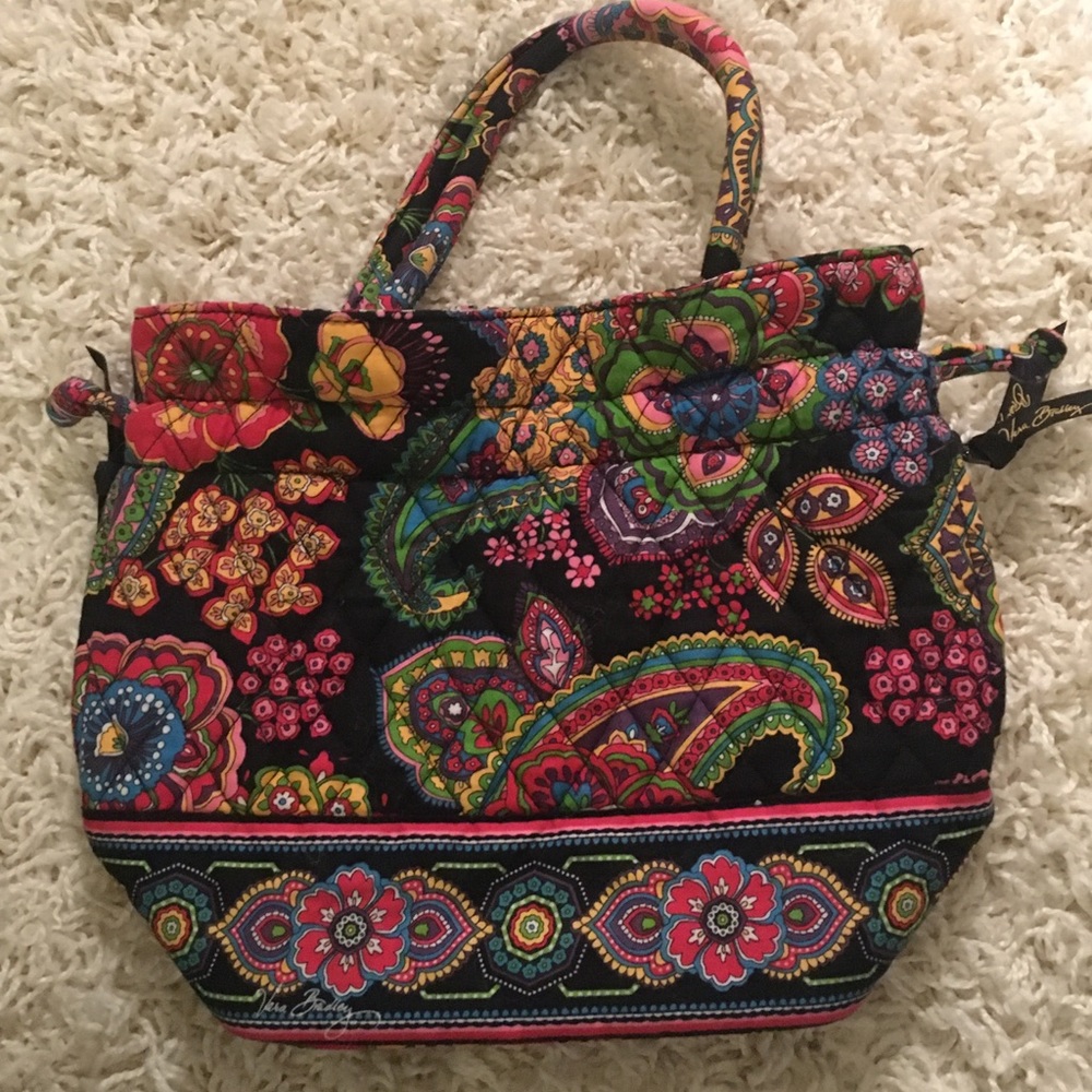 Vera Bradley Floral Print Satchel
